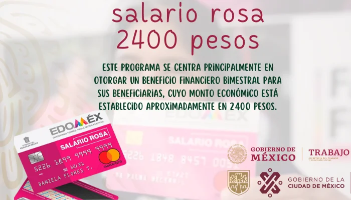 Salario Rosa 2400 pesos