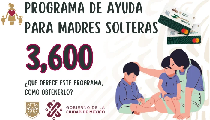 Apoyo a madres Solteras 1,600 y 3,600